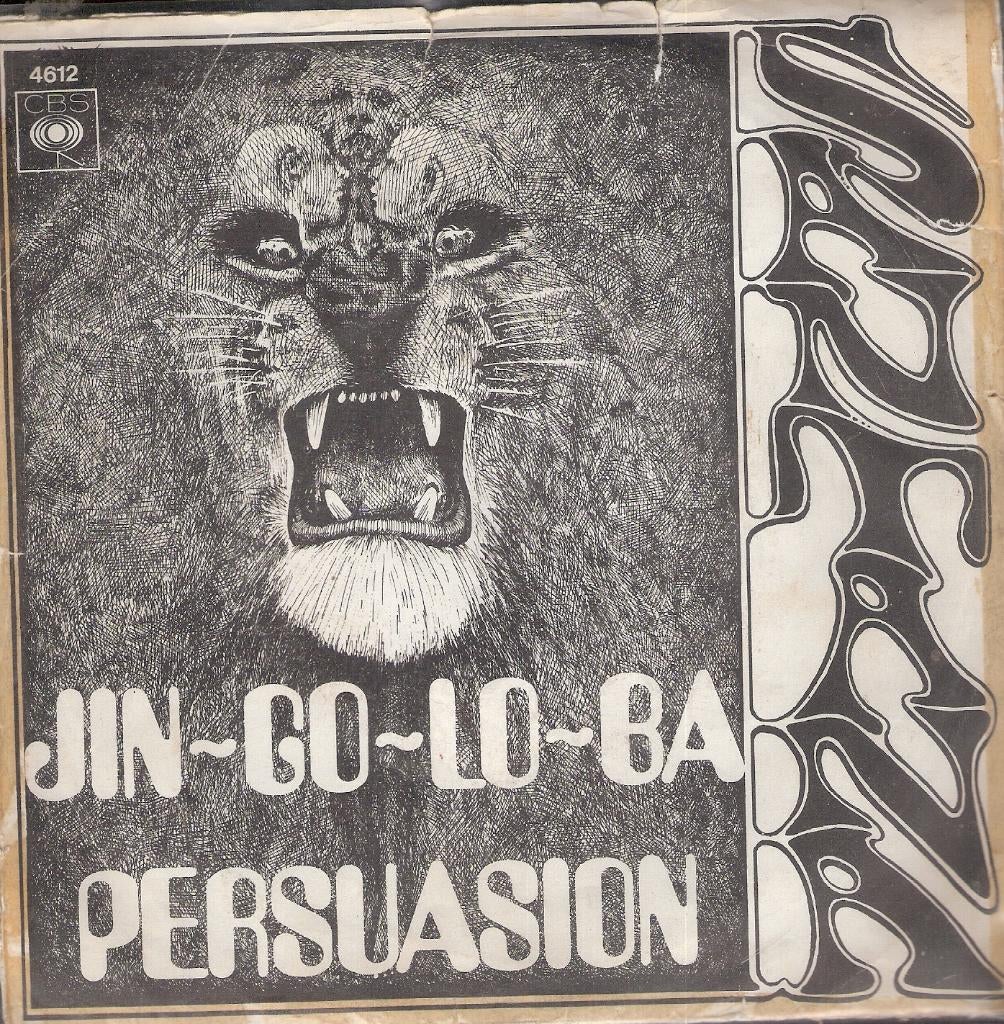 Santana- Jin-Go-Lo-Ba/Persuasion-Klassieker 1969+fotohoes, Ophalen, Gebruikt, Pop