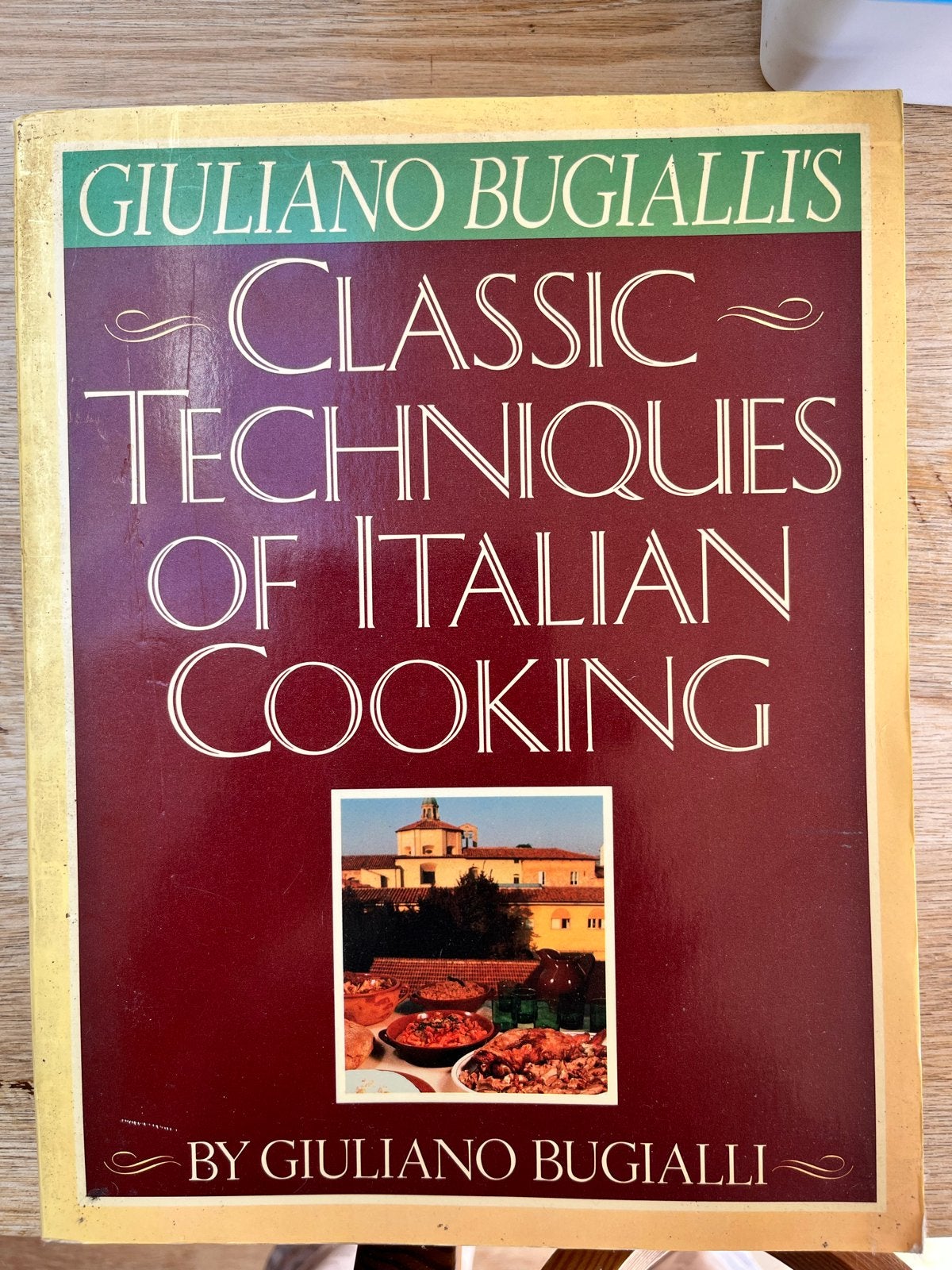 Giuliano Bugialli's Classic Techniques of Italian Cooking, Ophalen of Verzenden, Gelezen, Italië, Hoofdgerechten