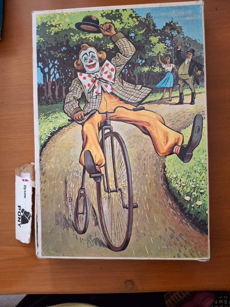 Puzzel Pipo de Clown - 42 houten stukjes (ANCU00017), Ophalen of Verzenden