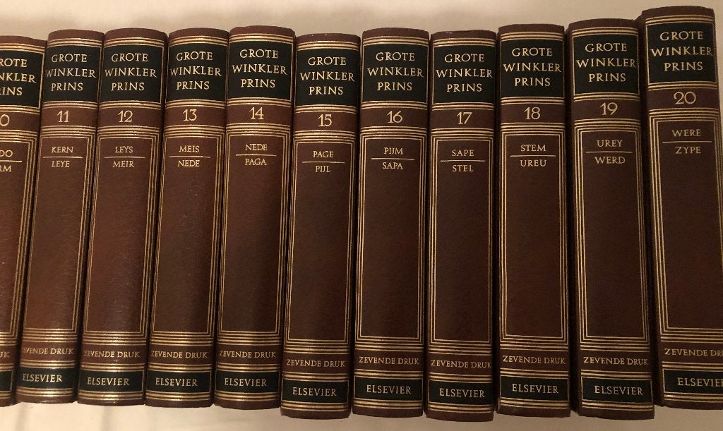 Winkler Prins Encyclopedie, Boeken, Encyclopedieën, Ophalen, Complete serie, Zo goed als nieuw, Algemeen