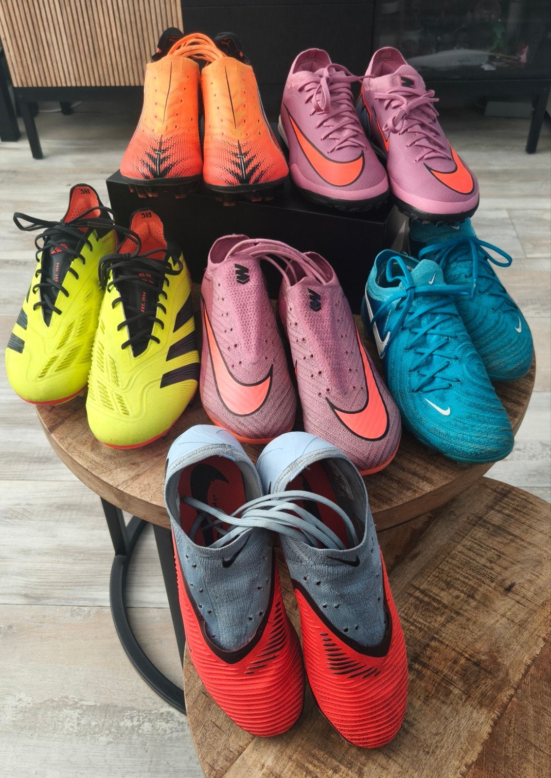 diverse elite voetbalschoenen, Maat XS of kleiner, Schoenen, Ophalen of Verzenden, Zo goed als nieuw