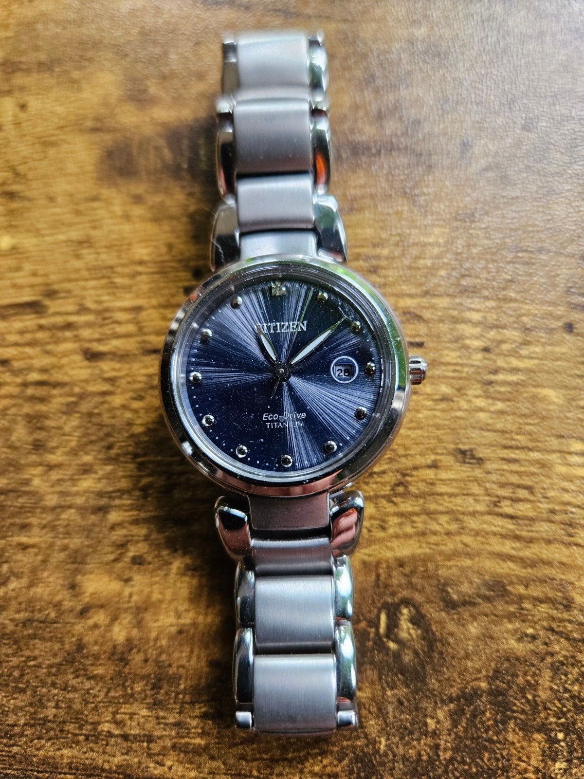 Citizen Eco-Drive Titanium Dameshorloge, Sieraden, Tassen en Uiterlijk, Horloges | Dames, Overige merken, Staal, Staal, Polshorloge