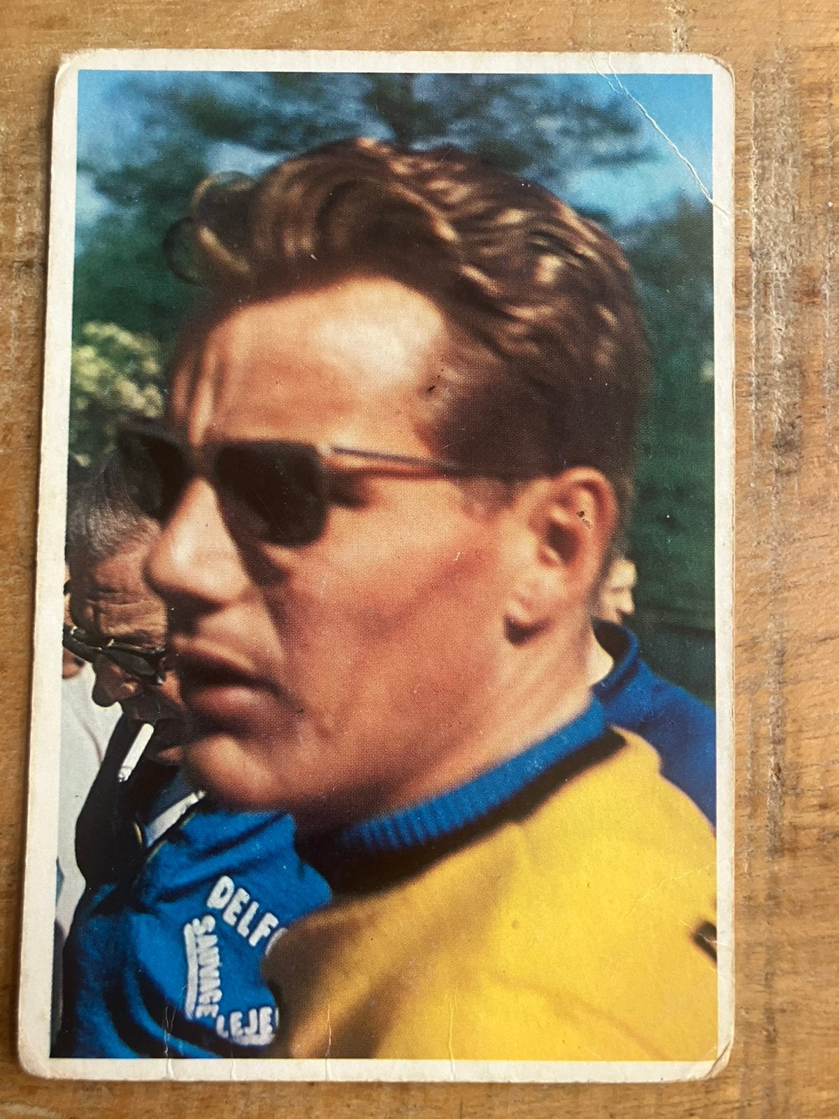 Jan Janssen - kaart wielrennen, Verzamelen, Ophalen of Verzenden, Gebruikt, Overige sporten, Poster, Plaatje of Sticker