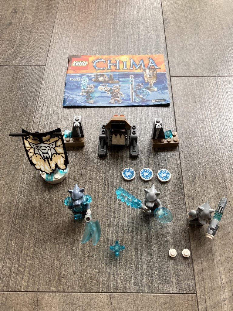 LEGO Chima Sabeltandtijgerstam Vaandel - 70232, Kinderen en Baby's, Speelgoed | Duplo en Lego, Overige thema's, Lego, Compleet
