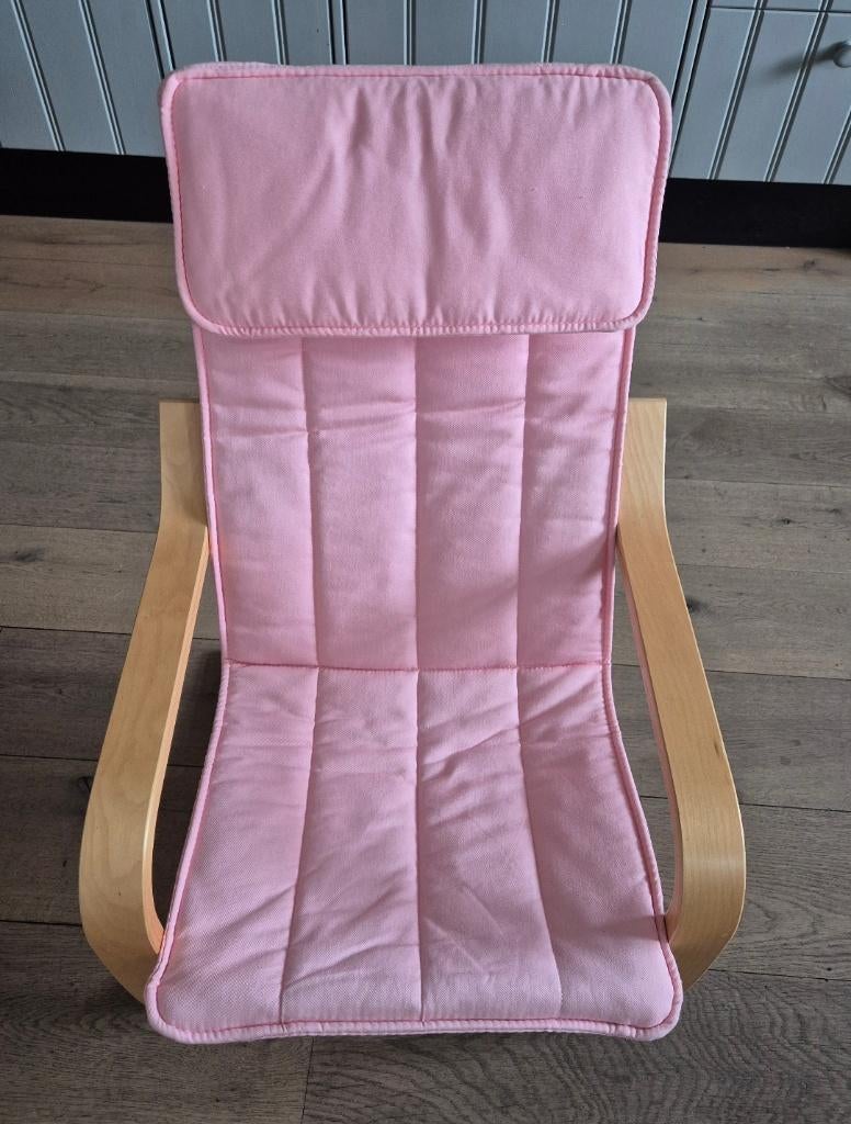 IKEA POÄNG Kinderfauteuil, Kinderen en Baby's, Ophalen, Zo goed als nieuw, Stoel(en)