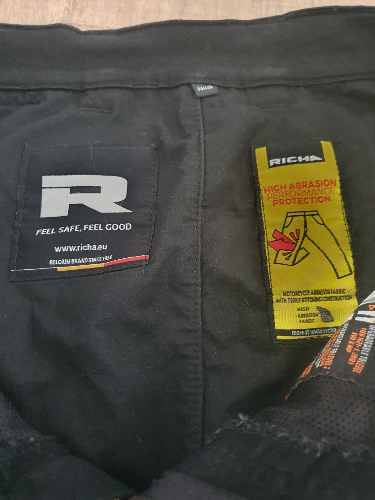 Richa motorbroek - Maat 34/L32 Z.G.A.N, Heren, Ophalen of Verzenden, Broek | textiel, Richa