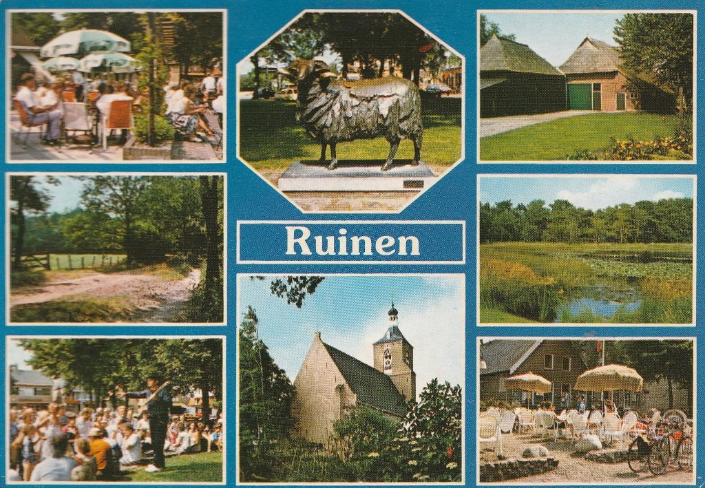 Ruinen 1985, Ophalen of Verzenden, 1980 tot heden, Gelopen, Drenthe