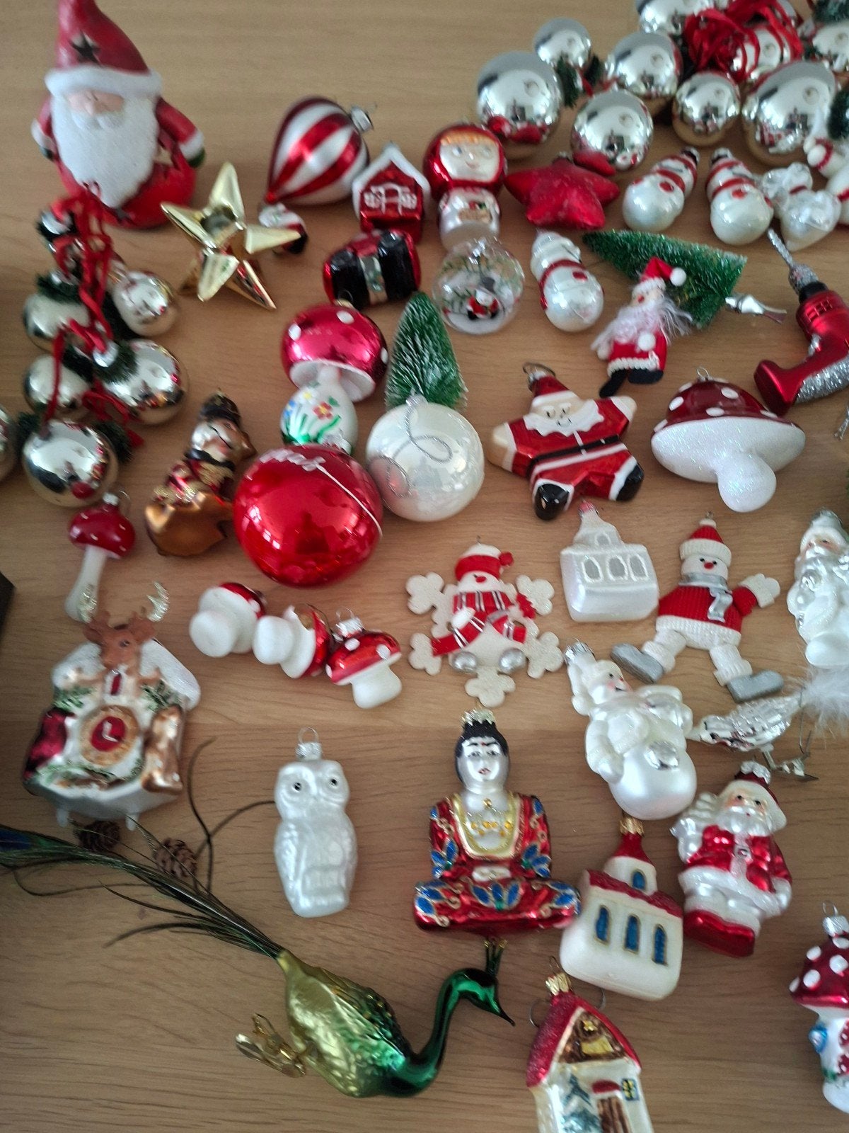 Kerstspullen, diverse, Ophalen