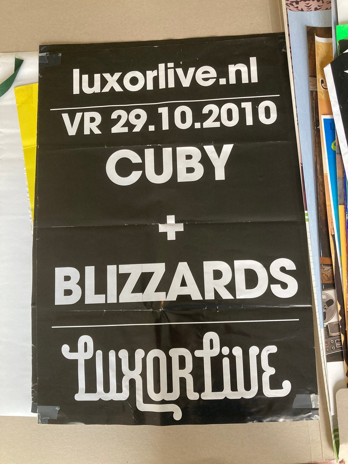 Cuby Muskee Luxor blues muziek, Ophalen of Verzenden, Gebruikt