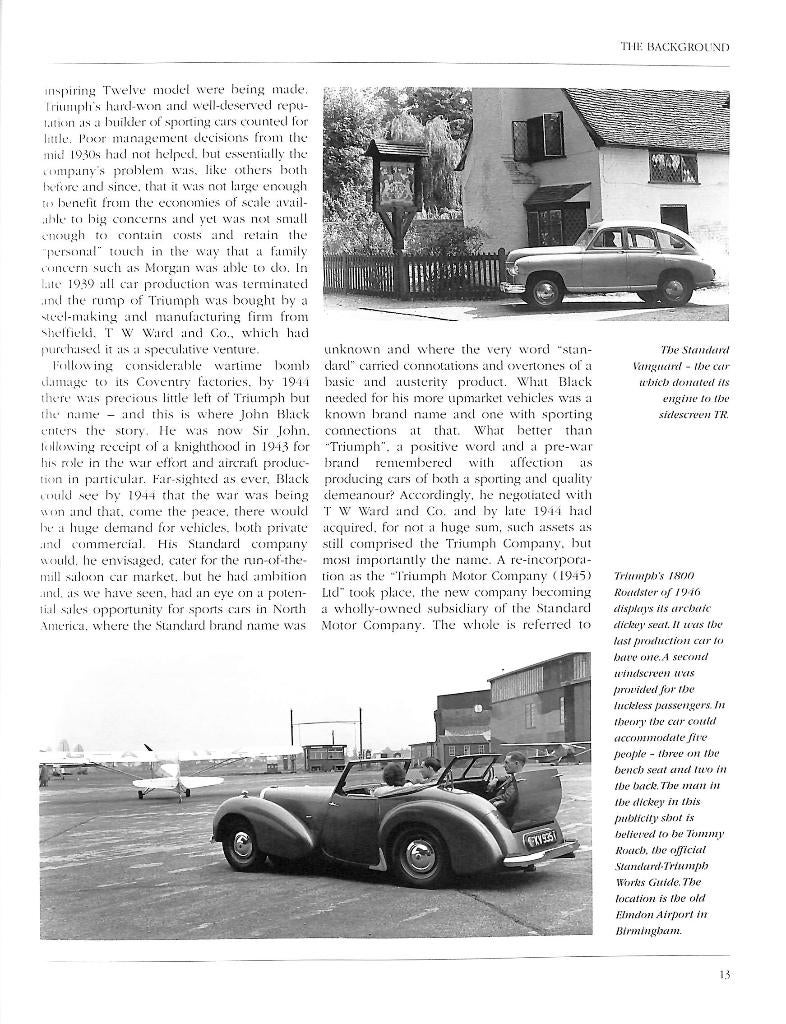 Triumph TR2, 3 & 3A In Detail, Verzenden, Nieuw, Overige merken, Bill Piggott