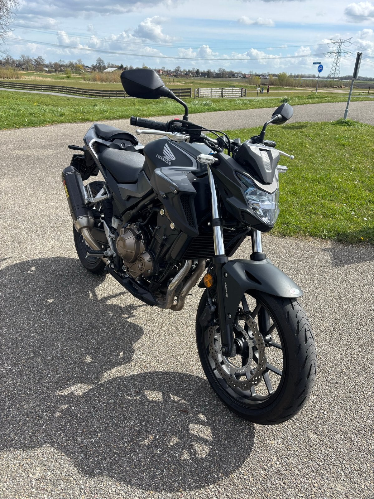 Honda CB500F A2 - 13.000 km, 2 cilinders, Occasion, Particulier, Minimaal motorrijbewijs A2