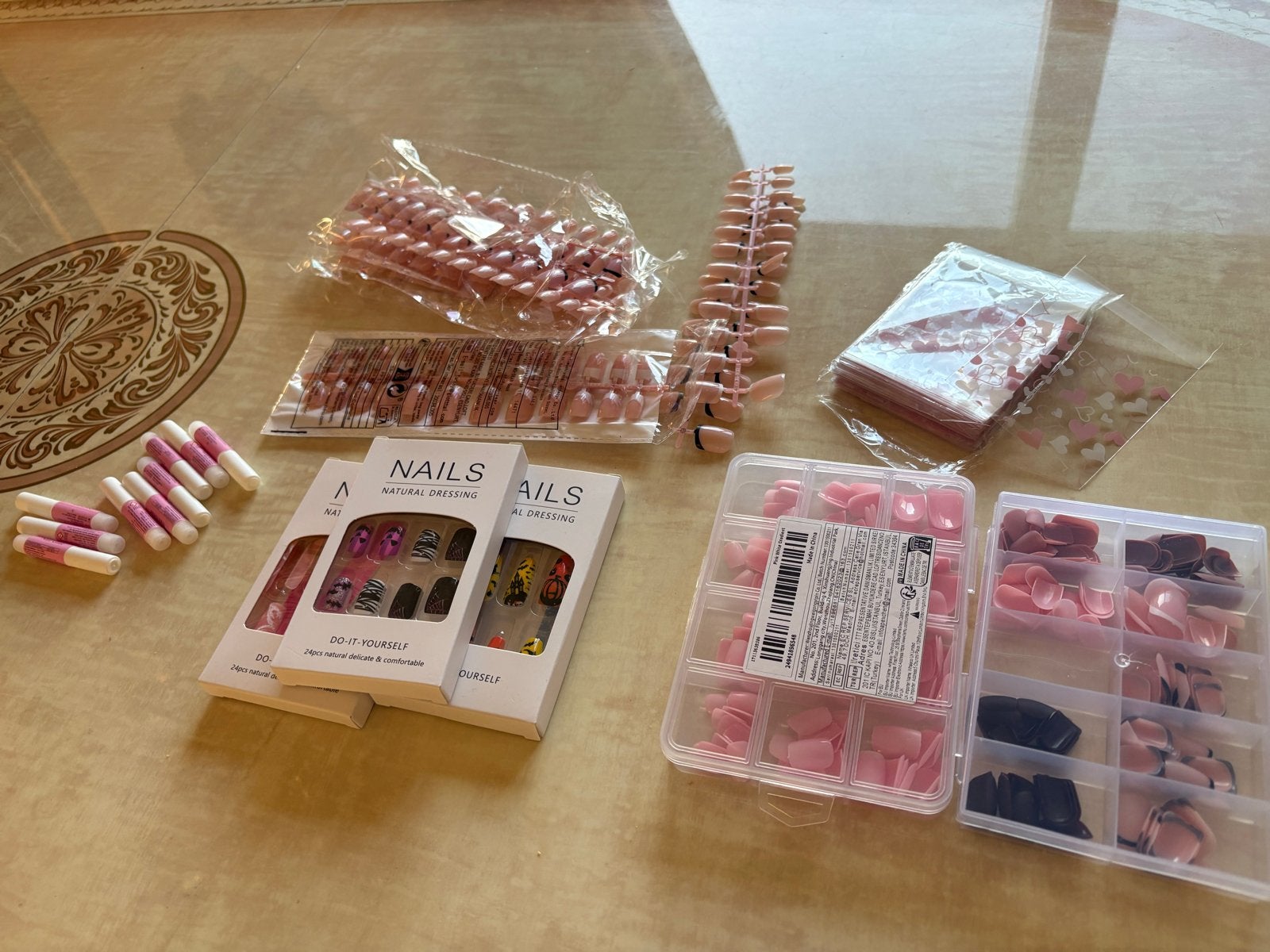 Leuke partij plak nagels, Sieraden, Tassen en Uiterlijk, Uiterlijk | Lichaamsverzorging, Nieuw, Overige typen, Ophalen of Verzenden