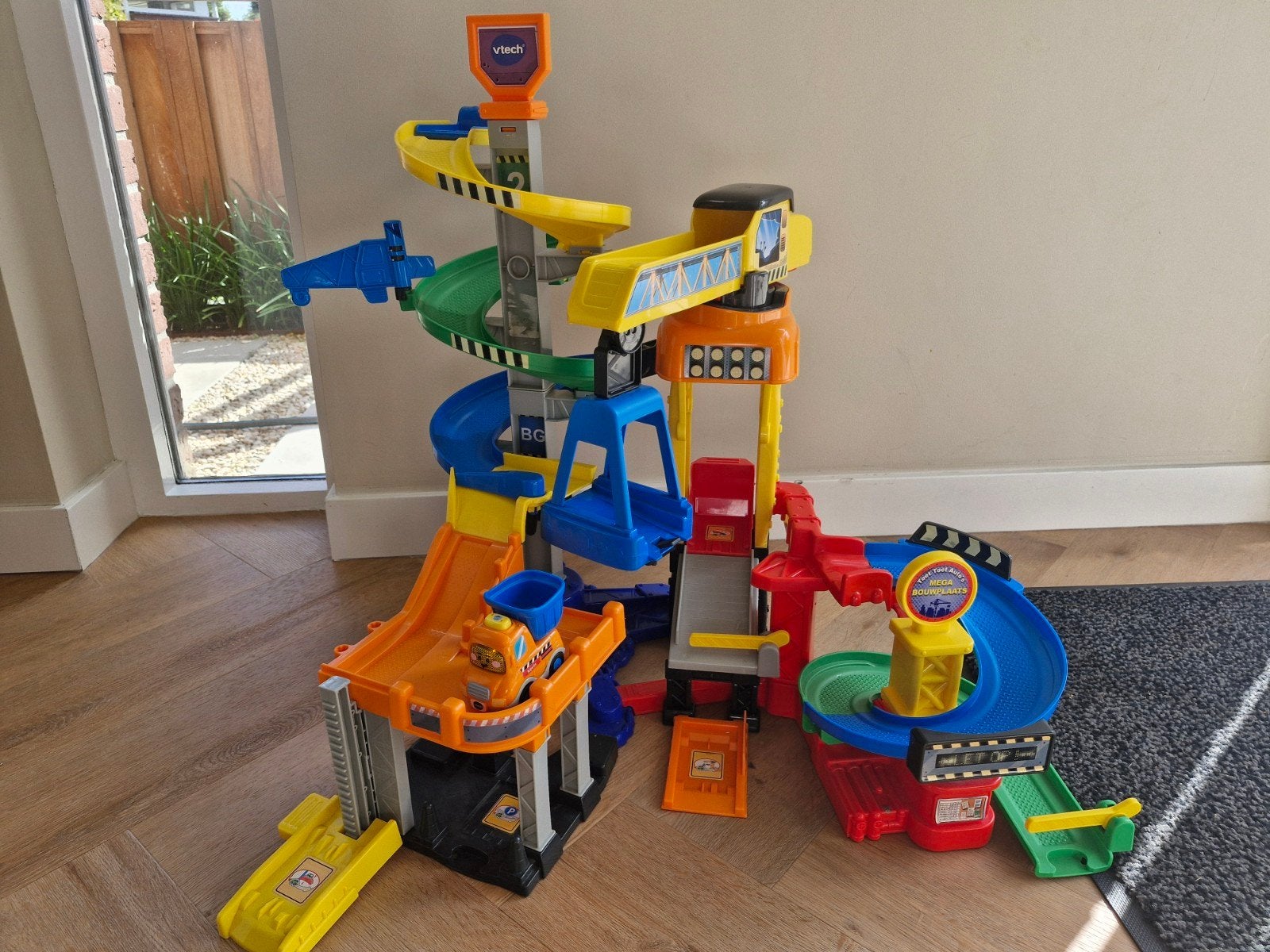 VTech Toet Toet Auto's Garage Mega Bouwplaats, Ophalen, Zo goed als nieuw