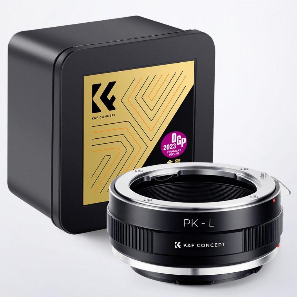 PK-L lens adapter K&F Concept, Ophalen of Verzenden, Nieuw