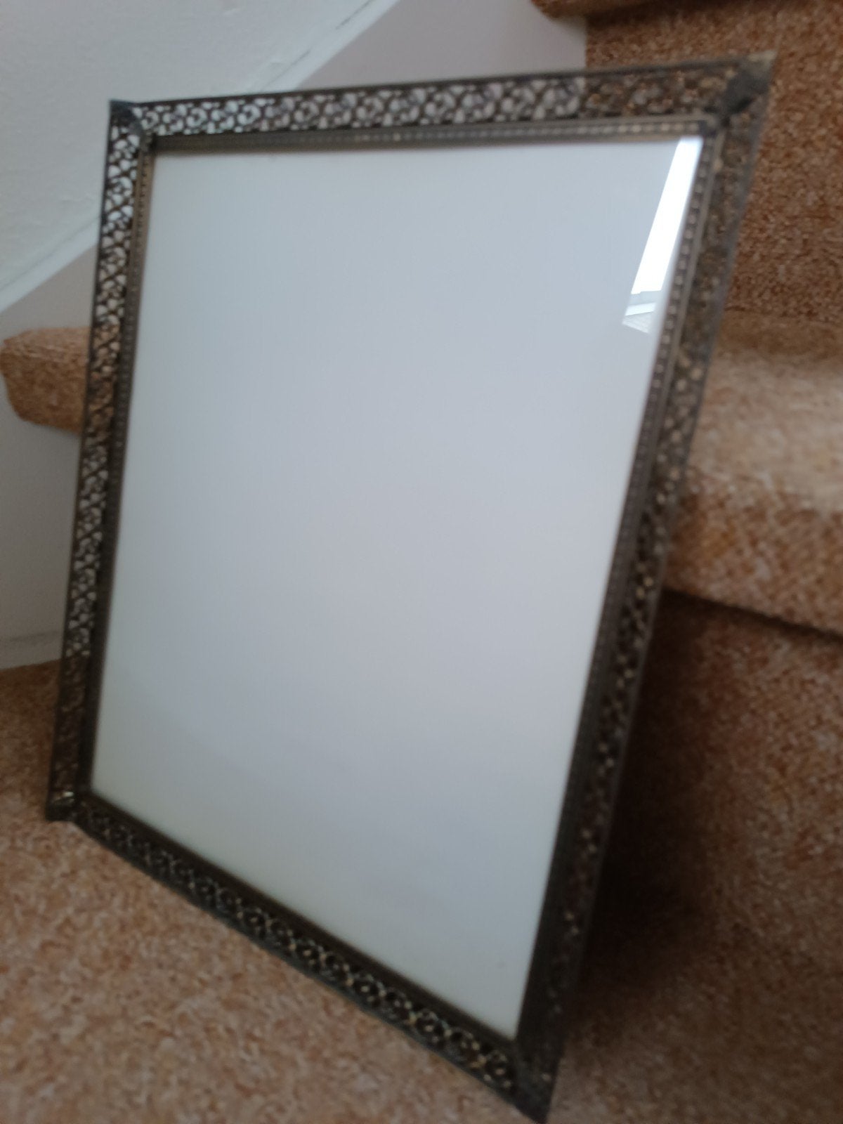 Fotolijst metaal, Antiek en Kunst, Ophalen of Verzenden