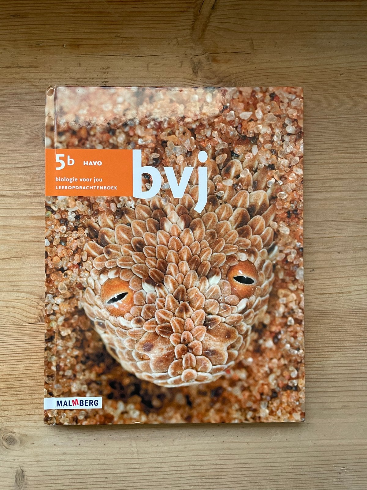 BVJ Biologie voor jou 5b HAVO Leeropdrachtenboek Malmberg, Ophalen of Verzenden, Zo goed als nieuw, HAVO, Biologie