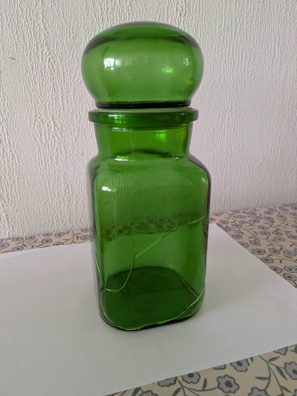 Groene stopfles, Ophalen, Glas, Pot, Bus of Blik
