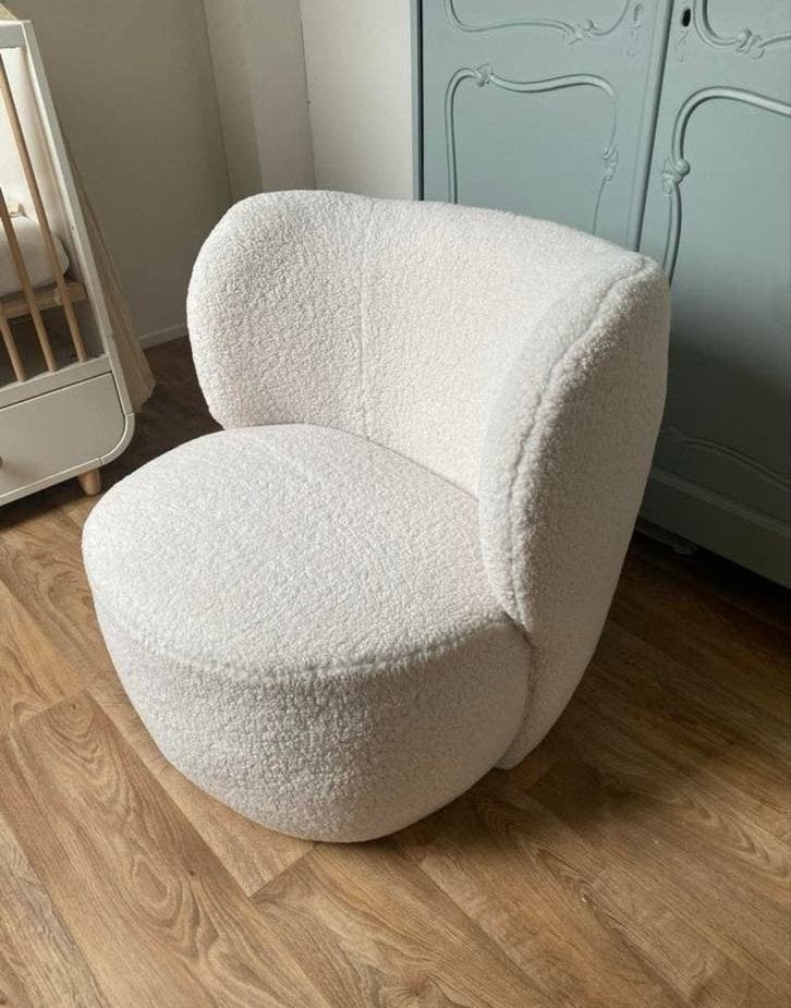 Teddy fauteuil Kwantum, Huis en Inrichting, Stoelen, Ophalen, Wit, Nieuw, Eén