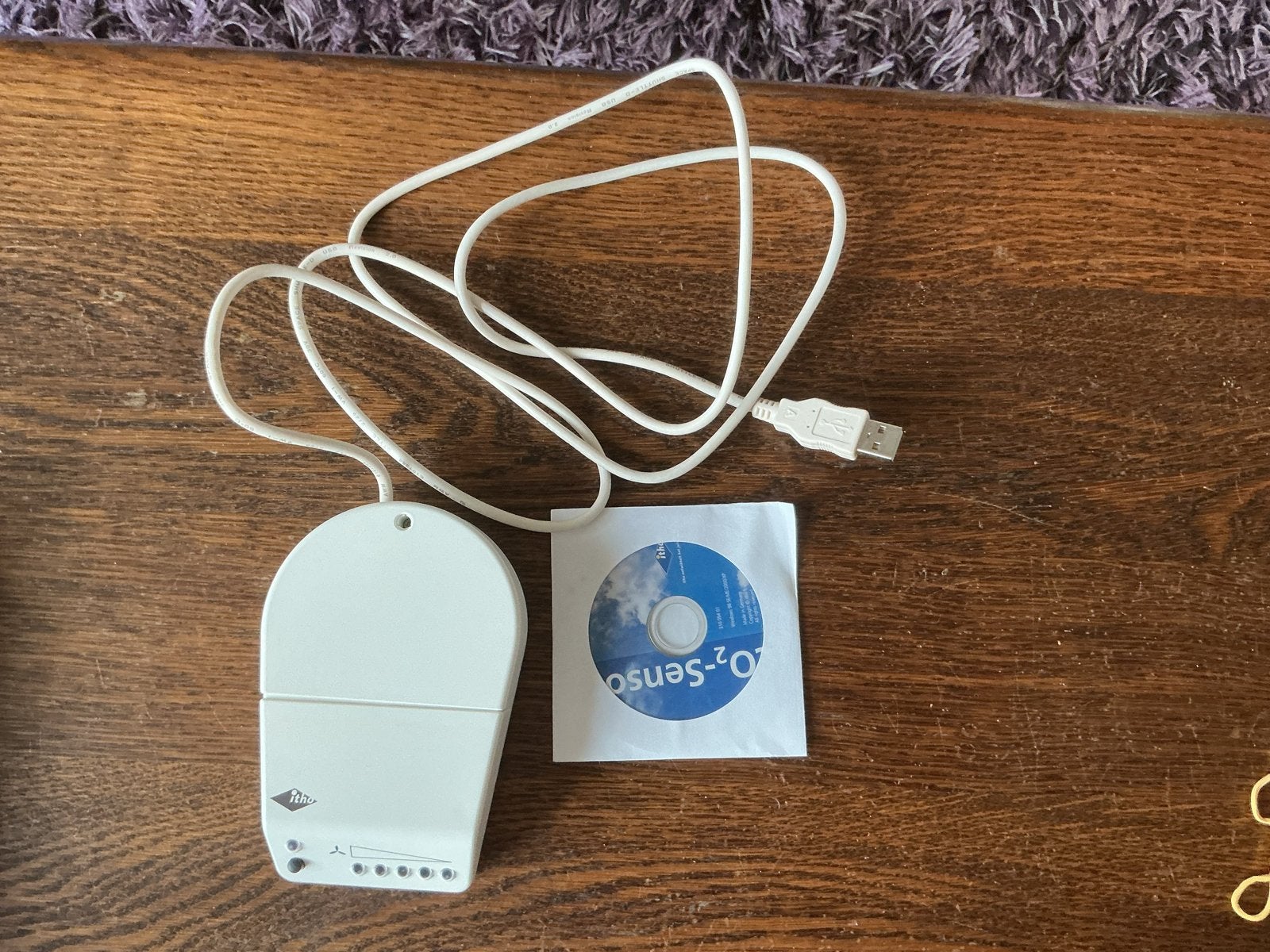 O2-Sensor met USB-kabel en software, Ophalen of Verzenden, Gebruikt