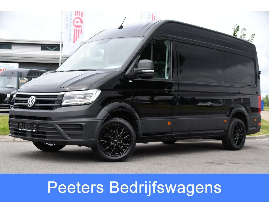 Volkswagen Crafter 35 2.0 TDI L3H3 Highline Black Edition Ca, Stof, Gebruikt, 4 cilinders, Volkswagen