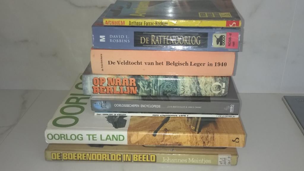 Oorlog boeken, Ophalen of Verzenden, Tweede Wereldoorlog, Zo goed als nieuw, Algemeen