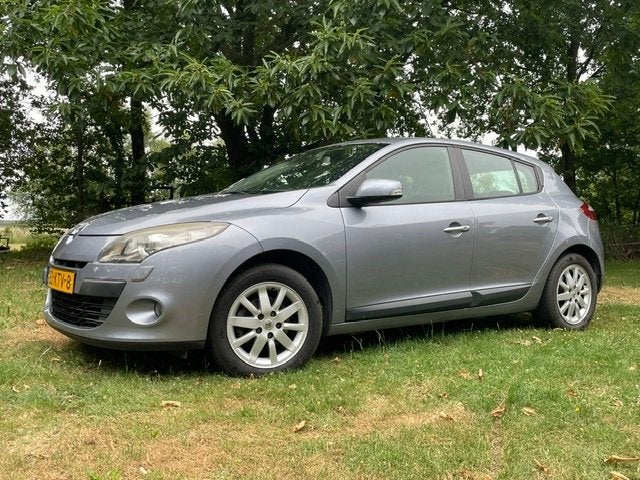 Renault Mégane 1.6 16V 81KW HB 2010 Blauw, Stof, Zwart, 4 cilinders, Blauw
