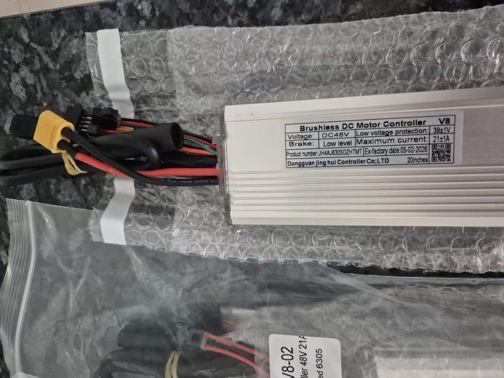 V8 controller opvoerbaar nieuw zwarte stekker h9, Ouxi, Nieuw, Ophalen of Verzenden, Elektrische fiets