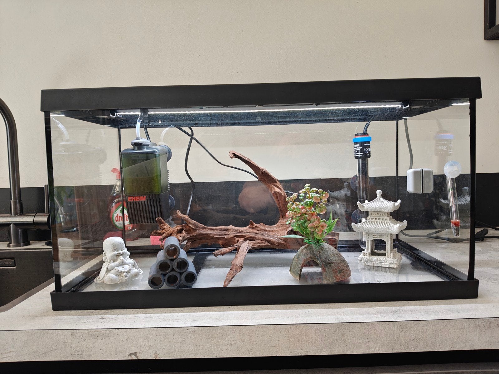 eheim aquarium, Ophalen, Zo goed als nieuw, Leeg aquarium, Eheim