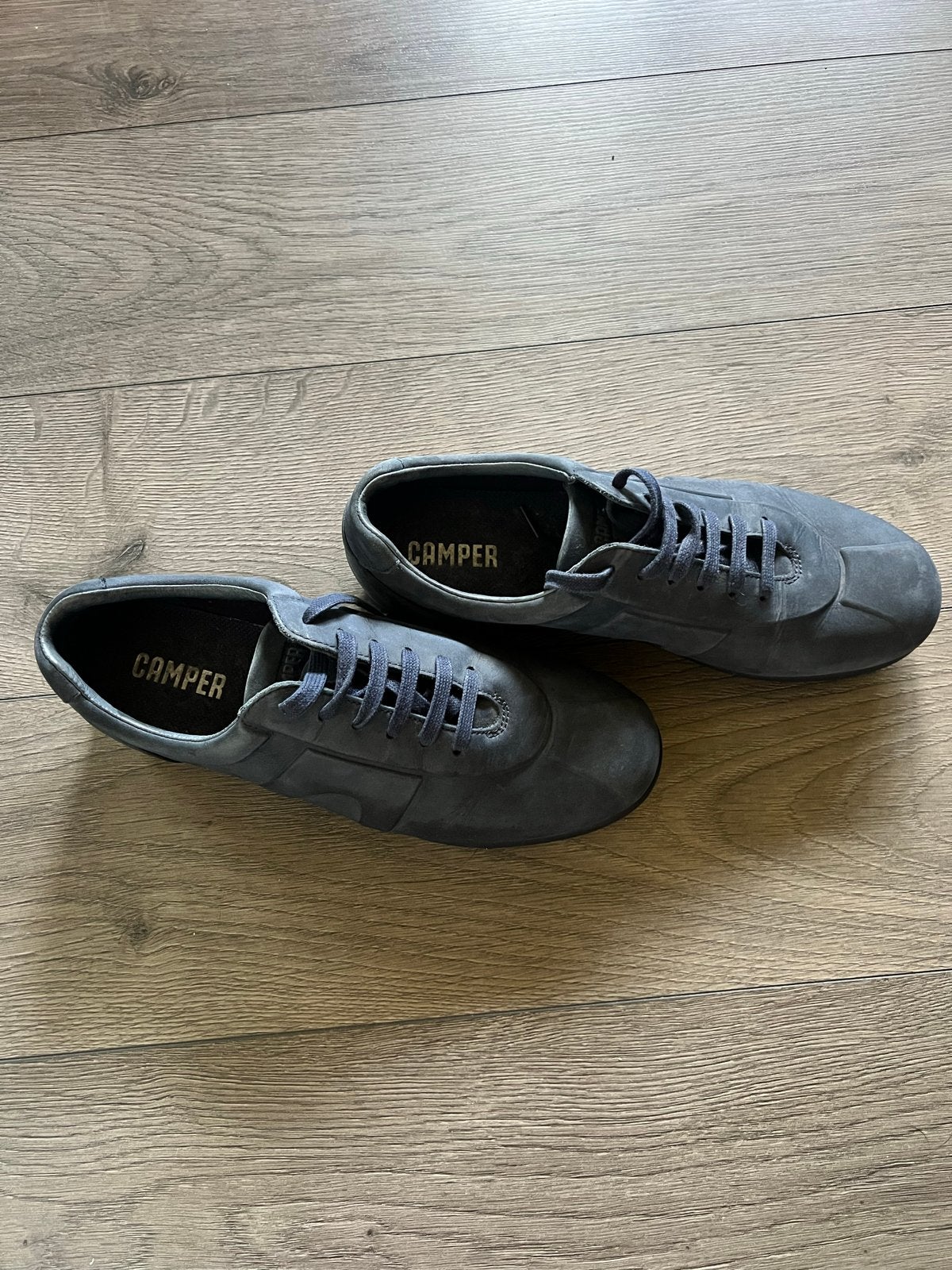 Camper heren schoenen - Blauw - Zo goed als nieuw, Kleding | Heren, Ophalen, Zo goed als nieuw, Blauw, Veterschoenen