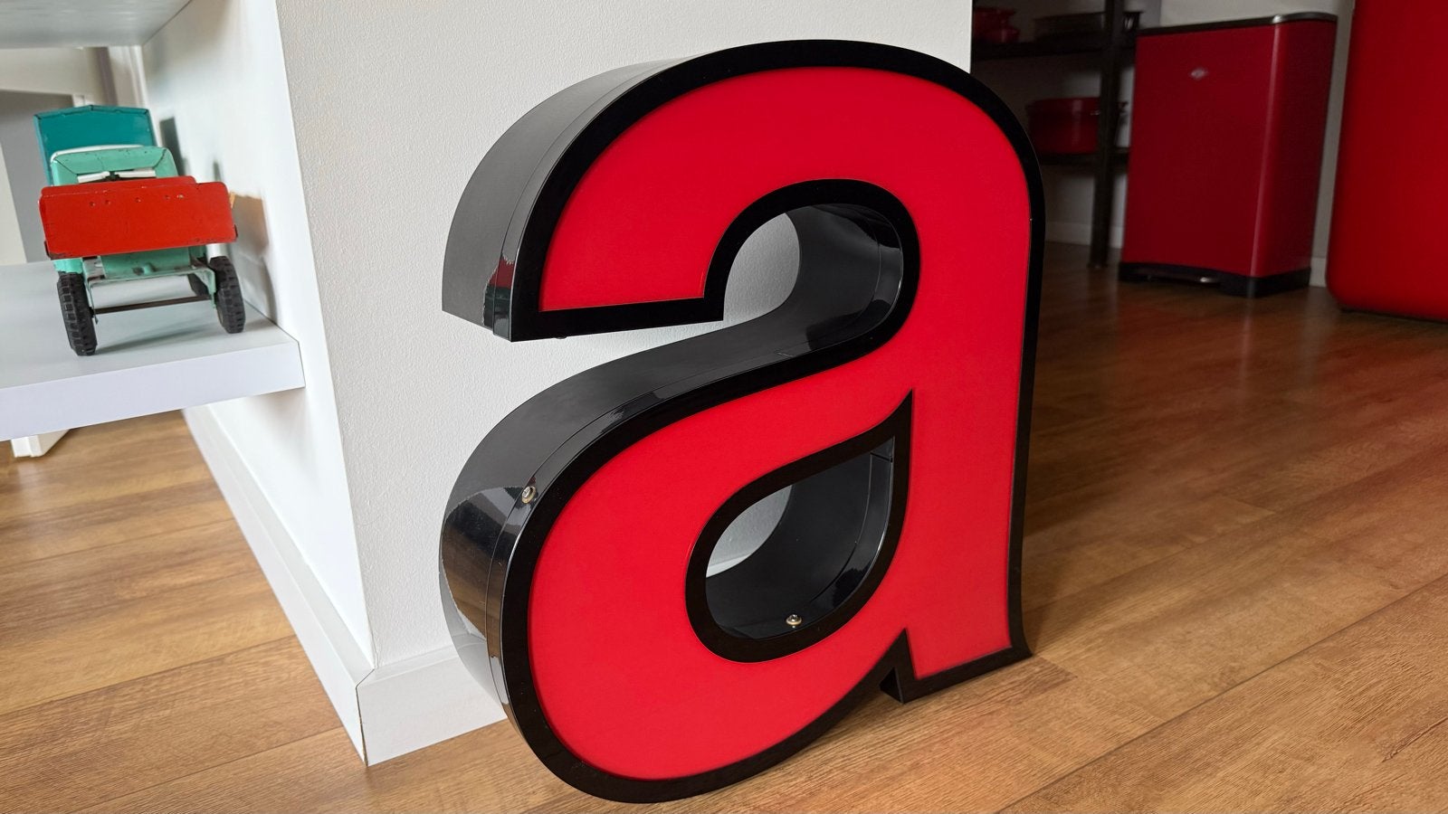 Decoratieve doosletter a, Antiek en Kunst, Ophalen