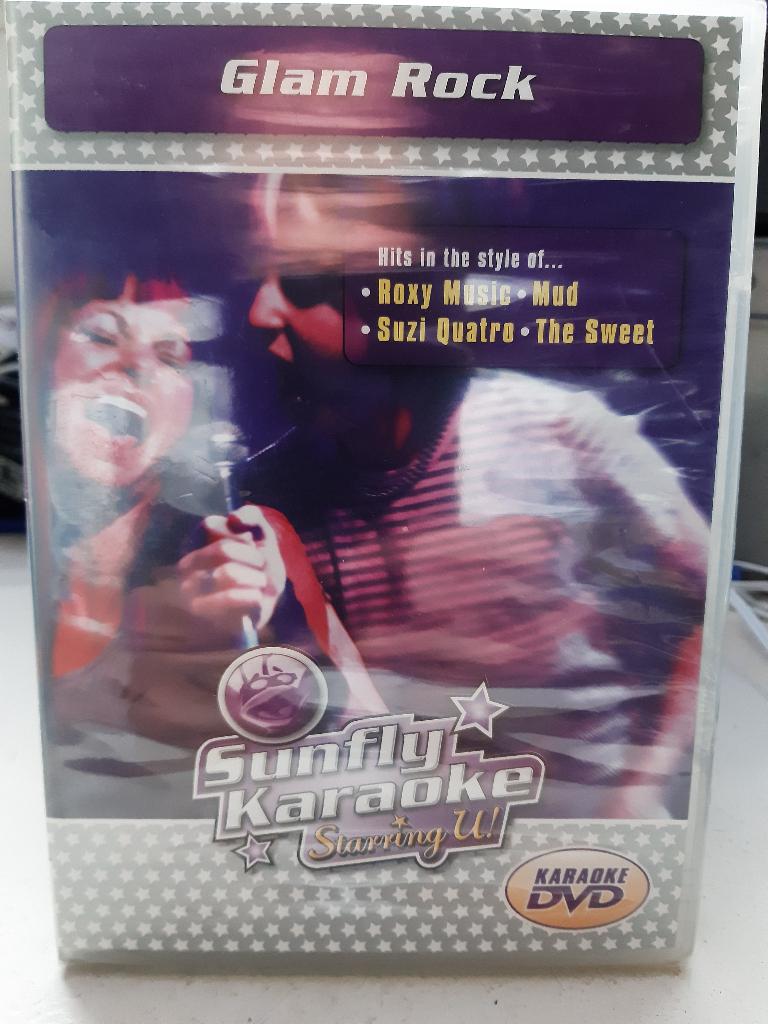 Karaoke dvd Glam Rock (Z216-43), Cd's en Dvd's, Alle leeftijden, Ophalen of Verzenden, Nieuw in verpakking