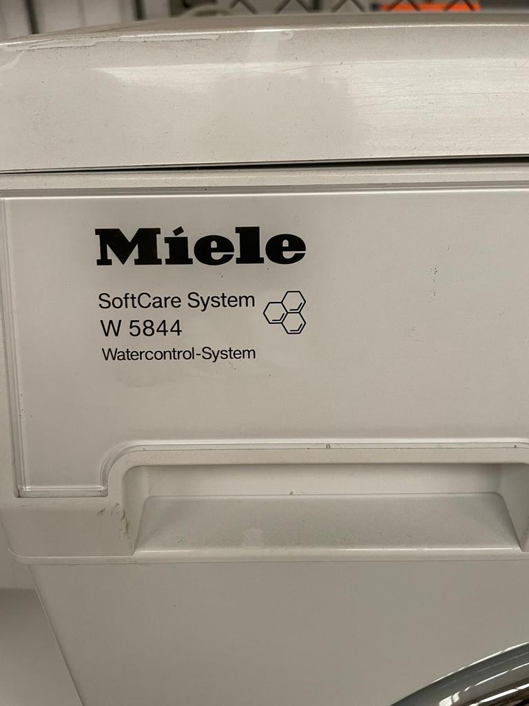 Miele W 5844 SoftCare System Wasmachine, Witgoed en Apparatuur, Wasmachines, Gebruikt, Voorlader, 8 tot 10 kg, 85 tot 90 cm, 1200 tot 1600 toeren