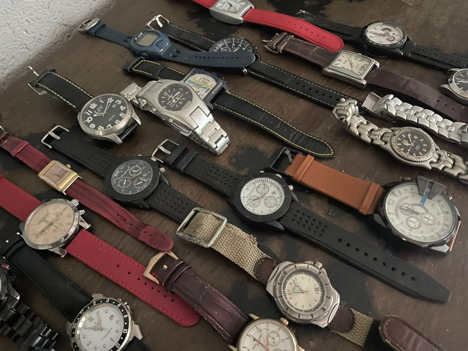 21 horloges, Ophalen of Verzenden, Polshorloge, Overige merken