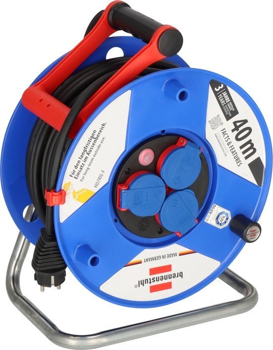 Brennenstuhl Garant IP44 Kabelhaspel 40 Meter - Professionel, Logictrading, Info@logictrading.nl, Kramerswei 8a