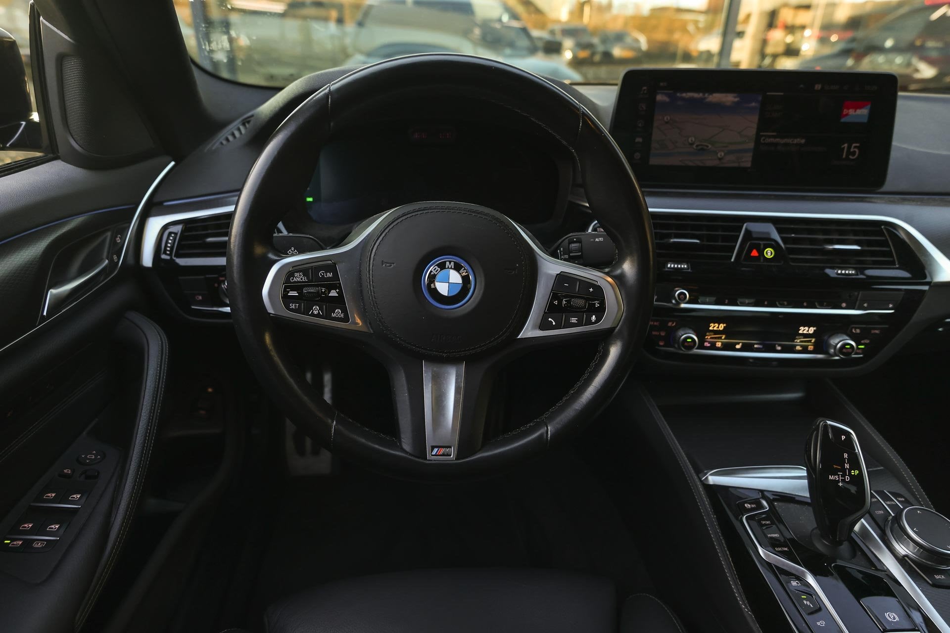 BMW 5 Serie 530e High Executive M Sport Automaat / Laserligh, Auto's, 1998 cc, Achterwielaandrijving, Gebruikt, 4 cilinders