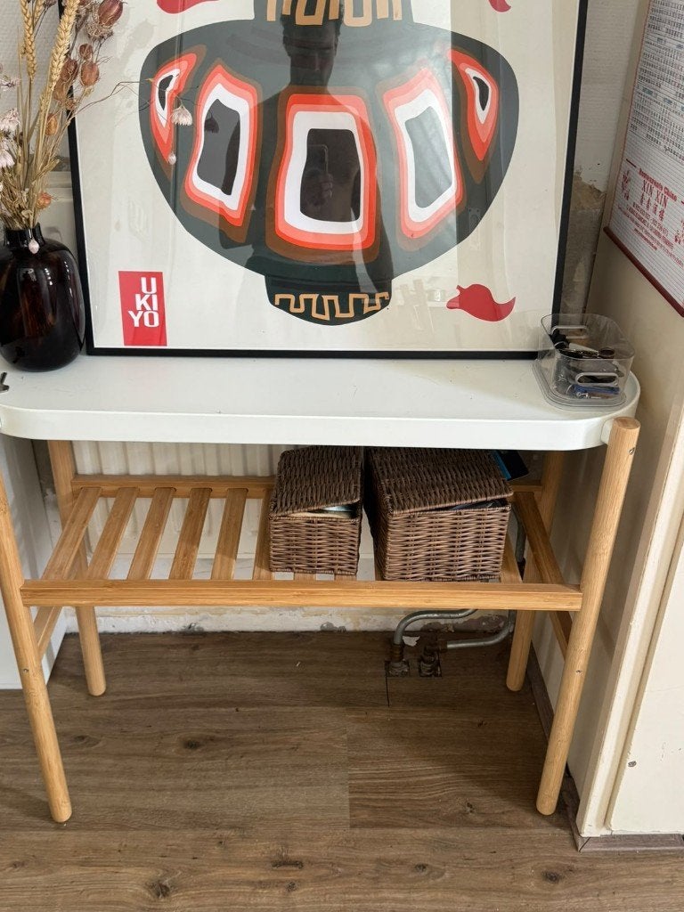 IKEA SATSUMAS Console, Ophalen, Rond, Zo goed als nieuw, Binnen