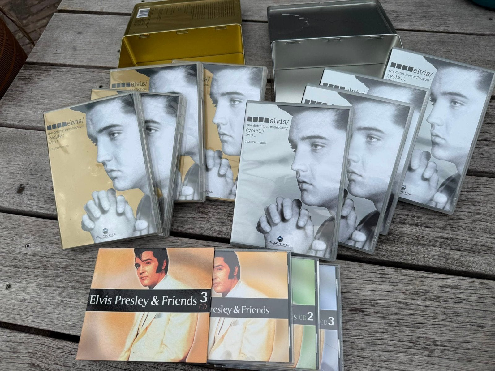 2DVD BOX Elvis Presley - Definitive Collection 1+2, 3 CD's, Cd's en Dvd's, Rock, Boxset, Ophalen of Verzenden, Nieuw in verpakking