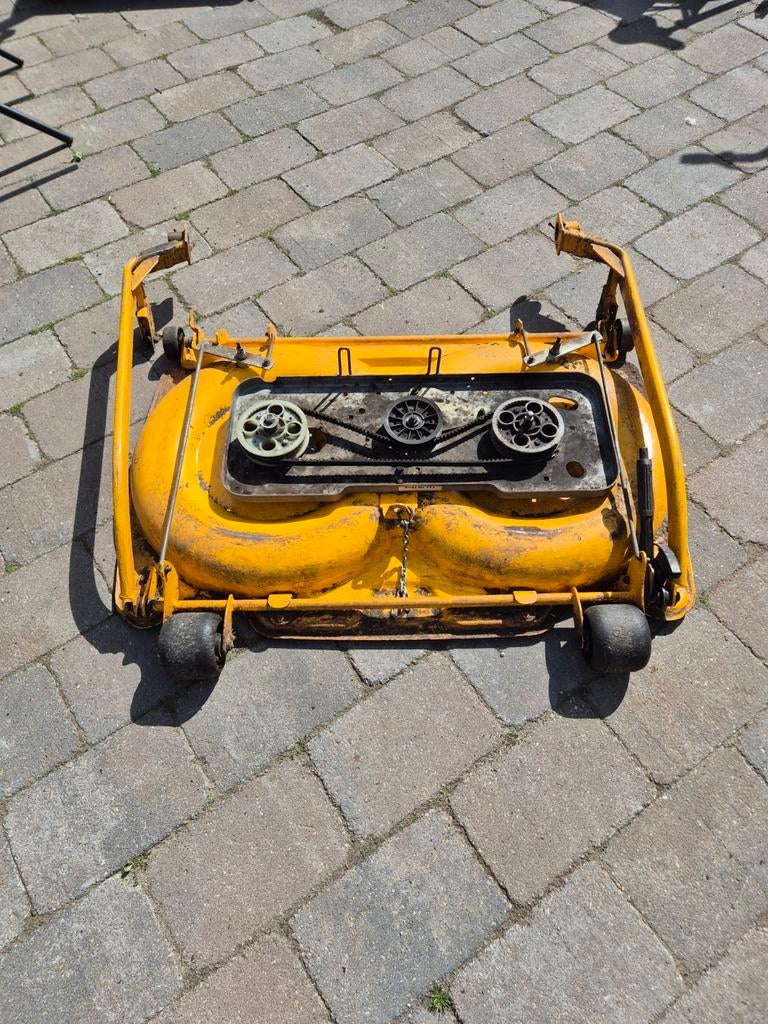 Maaidek 107cm voor Stiga zitmaaier, Ophalen, Gebruikt, Stiga, Mulchfunctie
