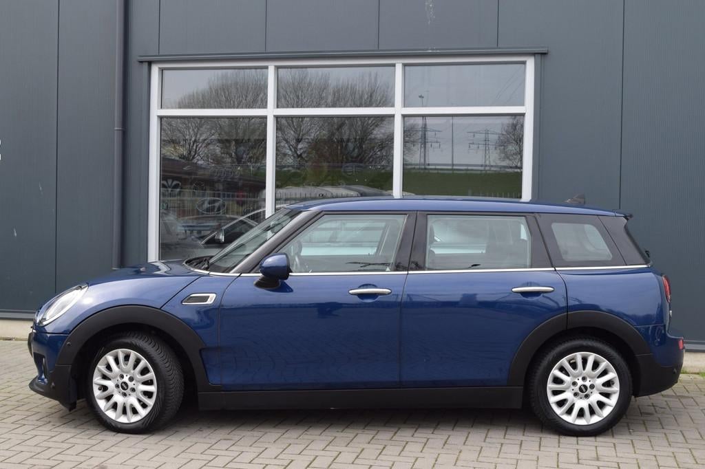 Mini Mini Clubman 1.5 One D Salt Business | Automaat | Navi, Auto's, Stof, Gebruikt, 700 kg, Blauw