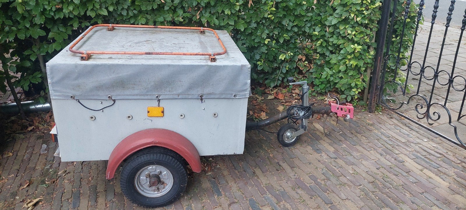 Aanhanger met bagage rek, Ophalen, Gebruikt, Bagagekar, 80 kg of meer