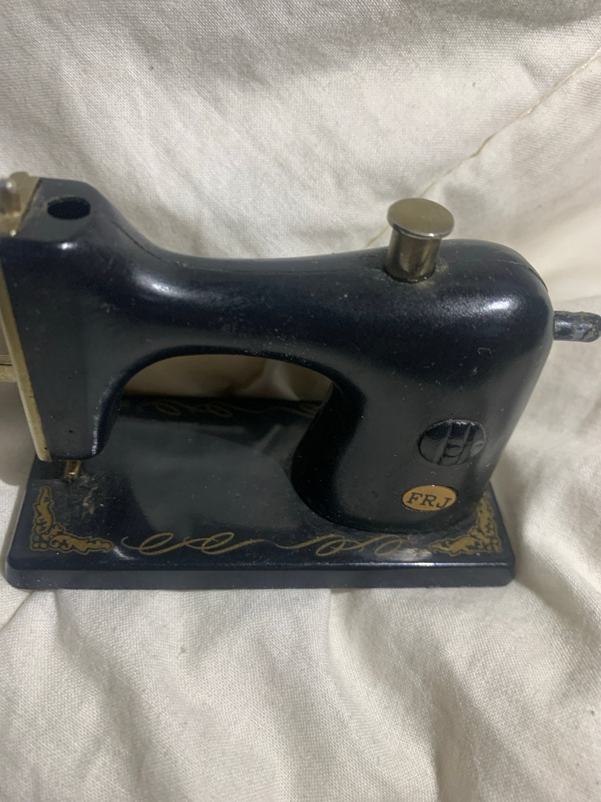 Antieke Miniatuur Naaimachine  LIGHTER MECHERO THE GAS, Ophalen of Verzenden