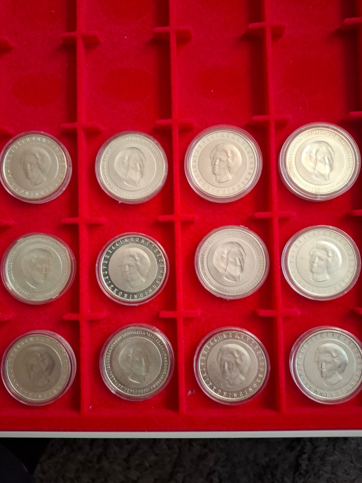 Unieke 50 gulden zilver munten Beatrix - Kleine oplage, Ophalen of Verzenden