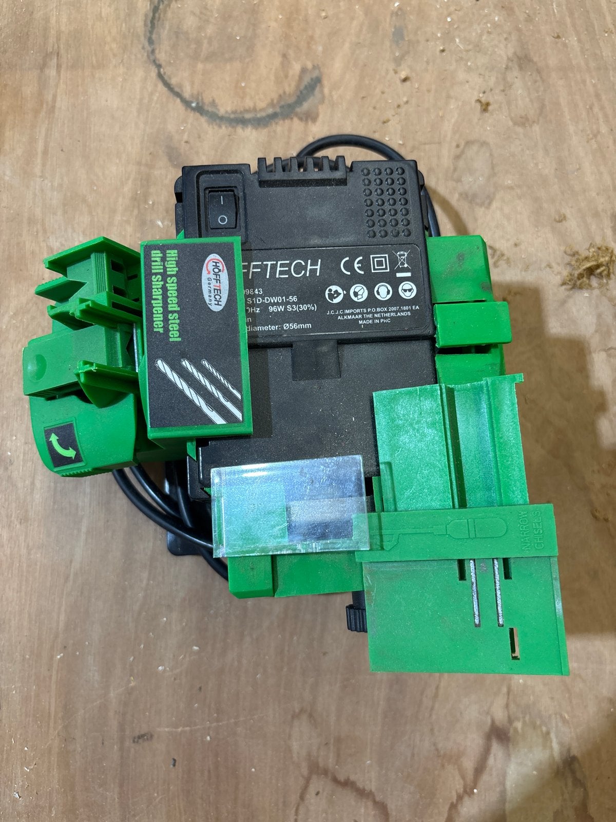 Hofftech Boorslijper - High Speed Steel Drill Sharpener, Ophalen of Verzenden, Gebruikt, Overige typen, Overige merken