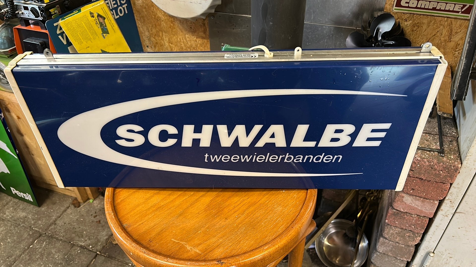 Lichtbak Schealbe tweewielerbanden, Ophalen, Gebruikt, Lichtbak of (neon) lamp