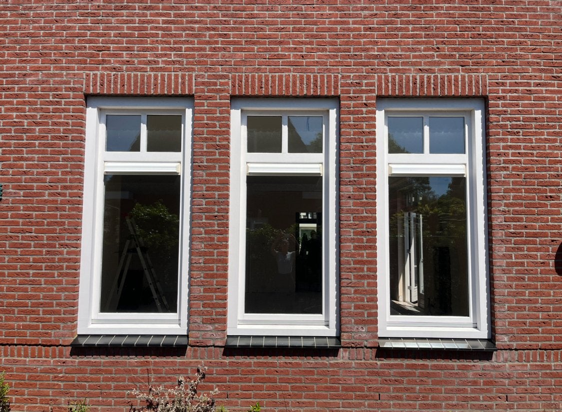 Ramen, Doe-het-zelf en Verbouw, Raamkozijn, Zo goed als nieuw, 150 tot 225 cm, Hout
