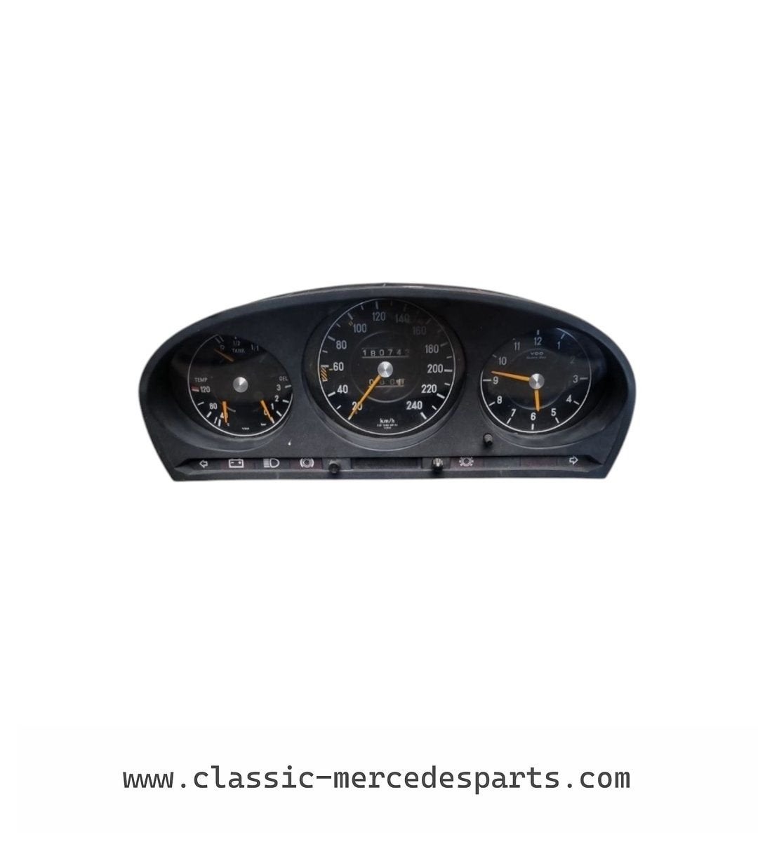 Tellerhuis / combi instrument Mercedes w116 280 1165420101, Auto-onderdelen, Dashboard en Schakelaars, Gebruikt, -, Ophalen of Verzenden
