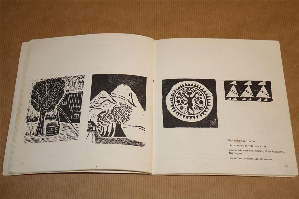 Linoleum snijden. Theo Elfrink., Boeken, Ophalen of Verzenden, Gelezen, Overige onderwerpen