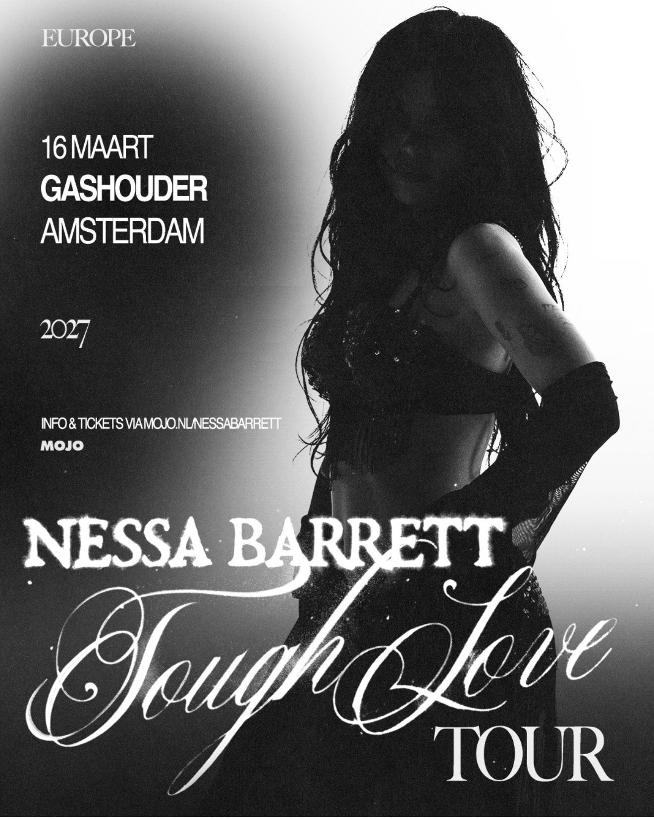 Tickets Nessa Barrett - Gashouder Amsterdam - 16 maart, Drie personen of meer, Maart