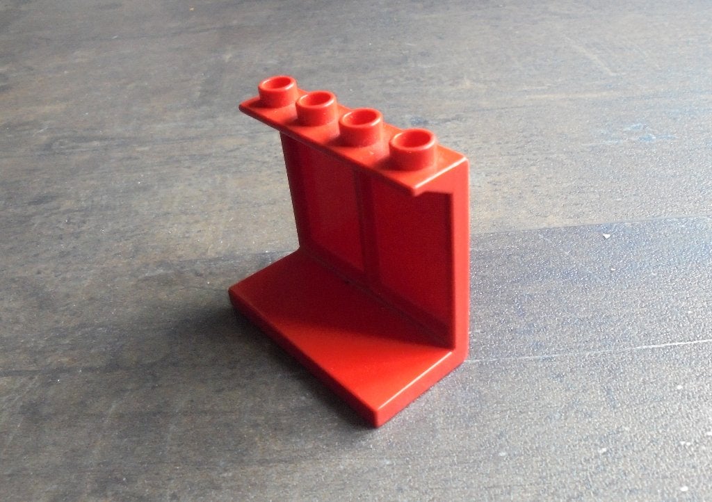 Lego Duplo Panel 4x2x2 (zie foto's) 5, Ophalen of Verzenden, Gebruikt, Losse stenen, Duplo