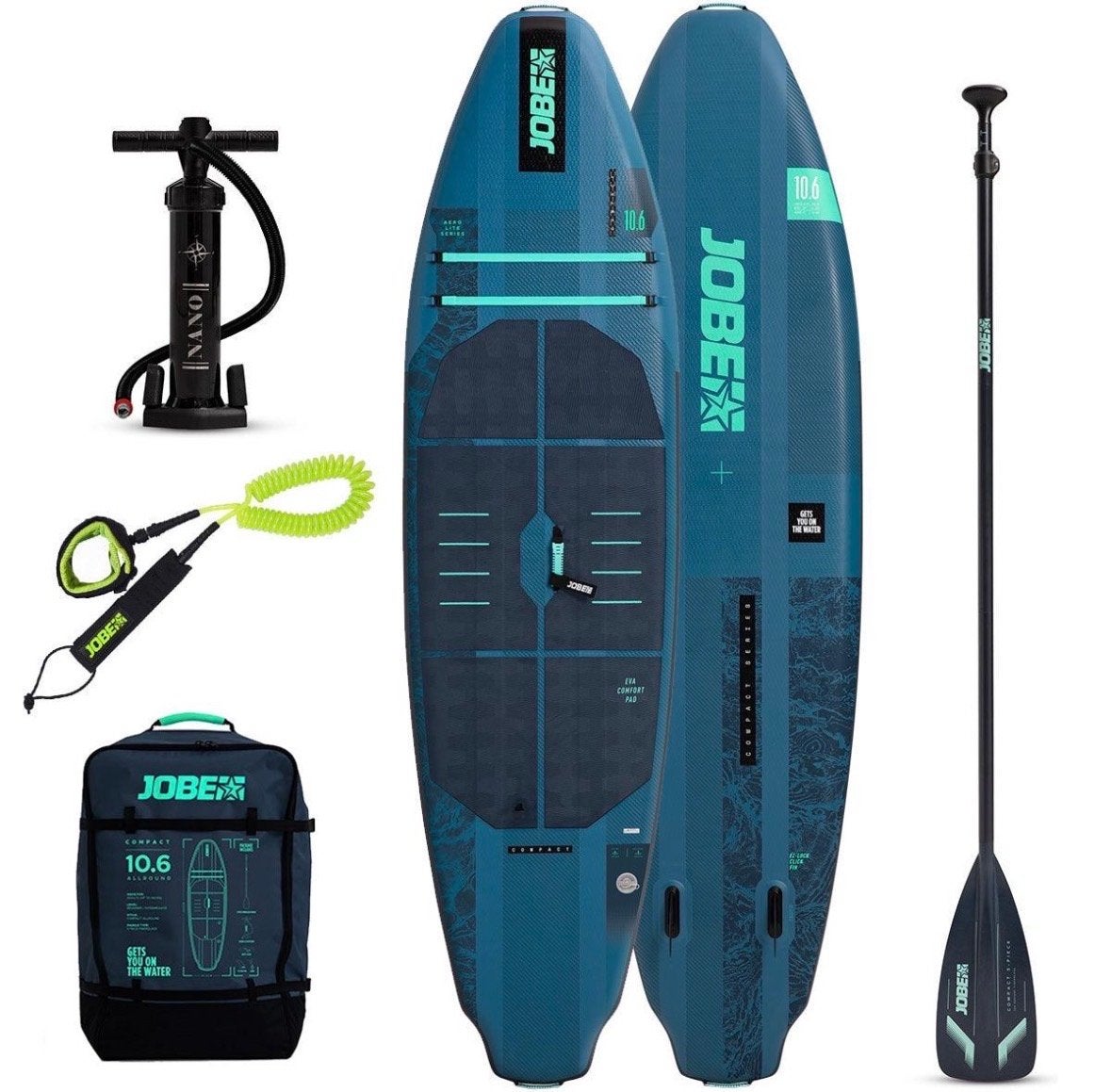 NIEUW Jobe Aero Rasa Compact SUP 10’6” (2026) | 5 jaar gar., Ophalen of Verzenden, Nieuw, SUP-boards